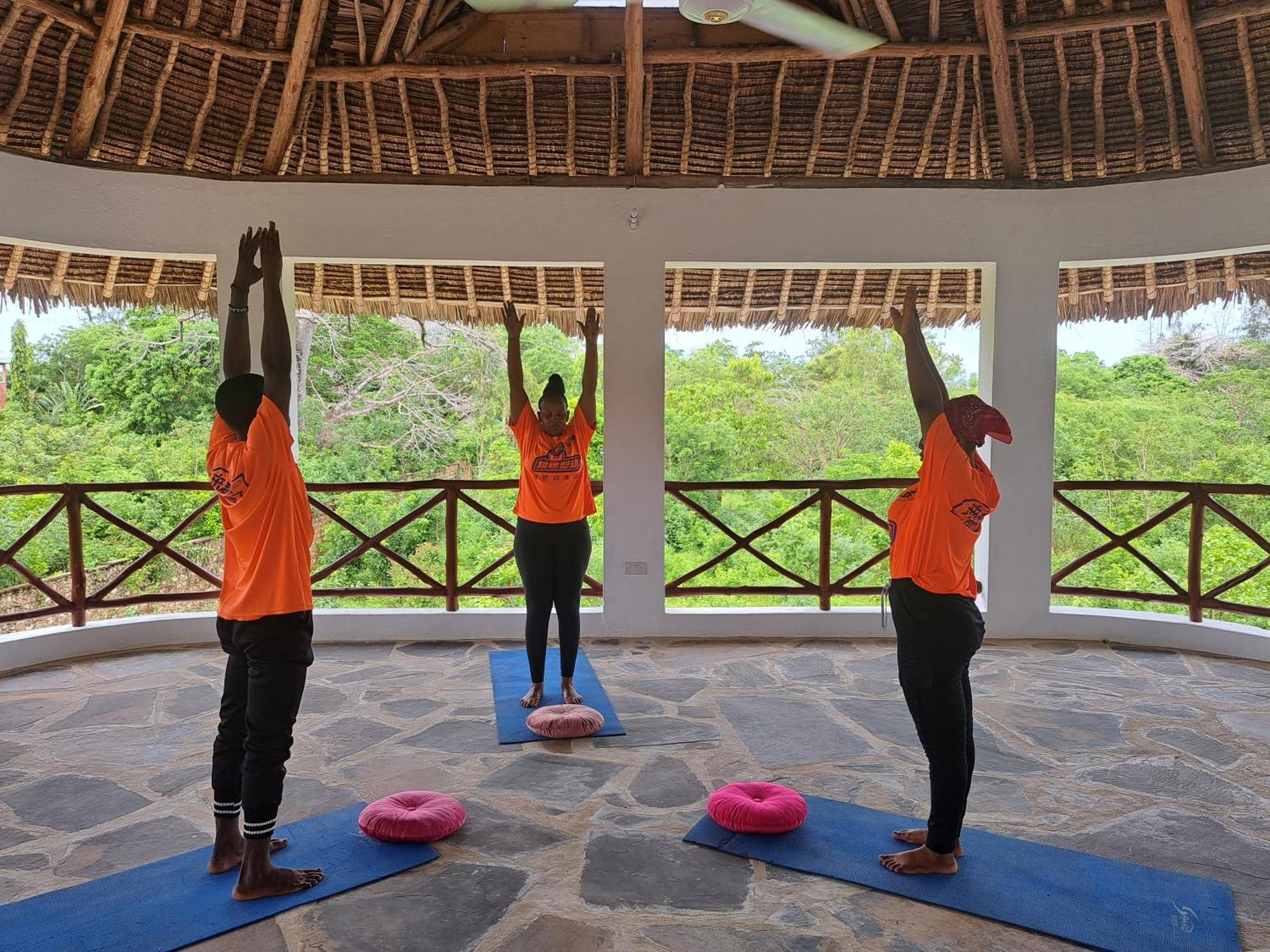 Diani Yoga Barn Bed & Breakfast Ukunda Eksteriør bilde