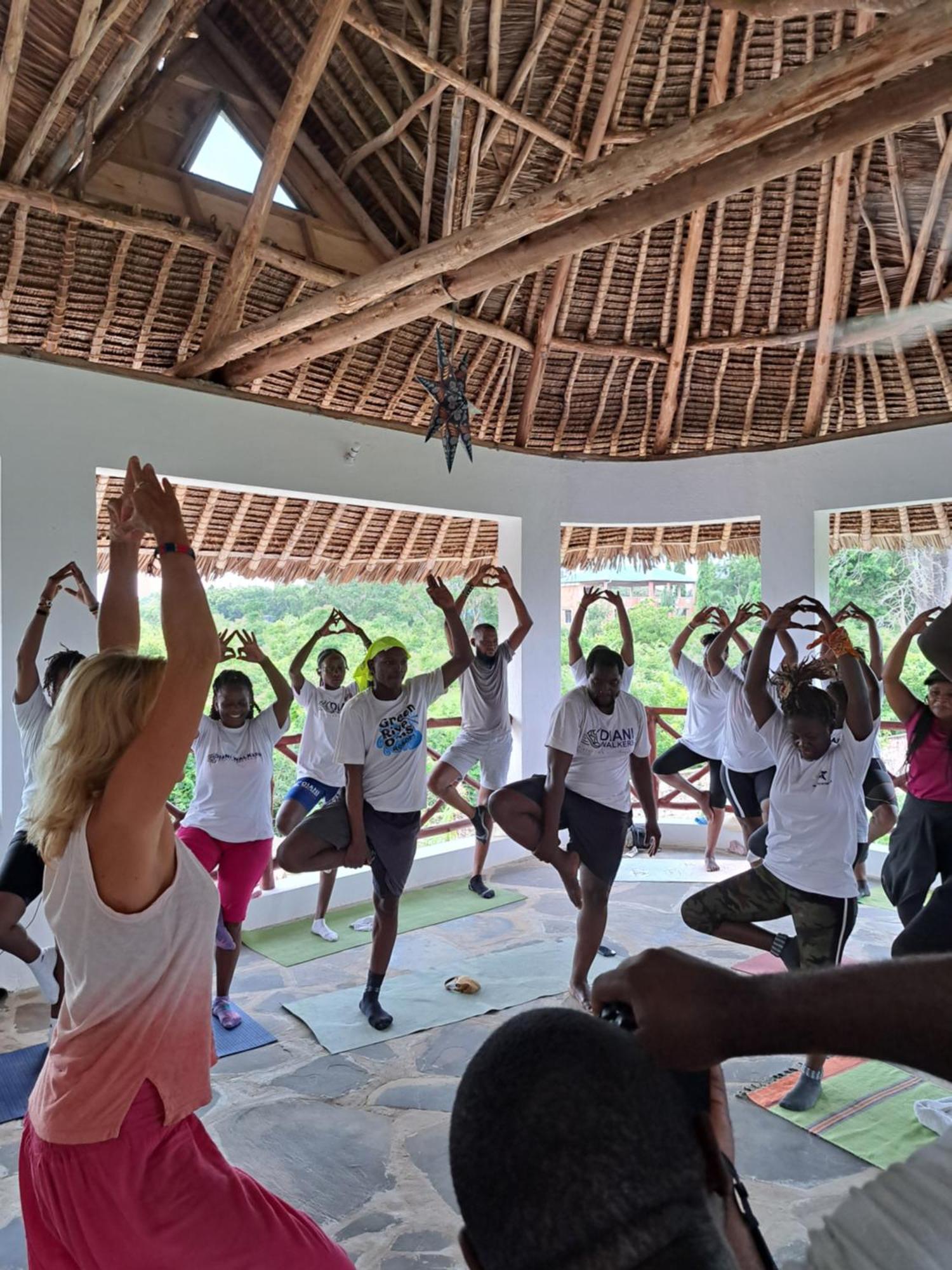 Diani Yoga Barn Bed & Breakfast Ukunda Eksteriør bilde